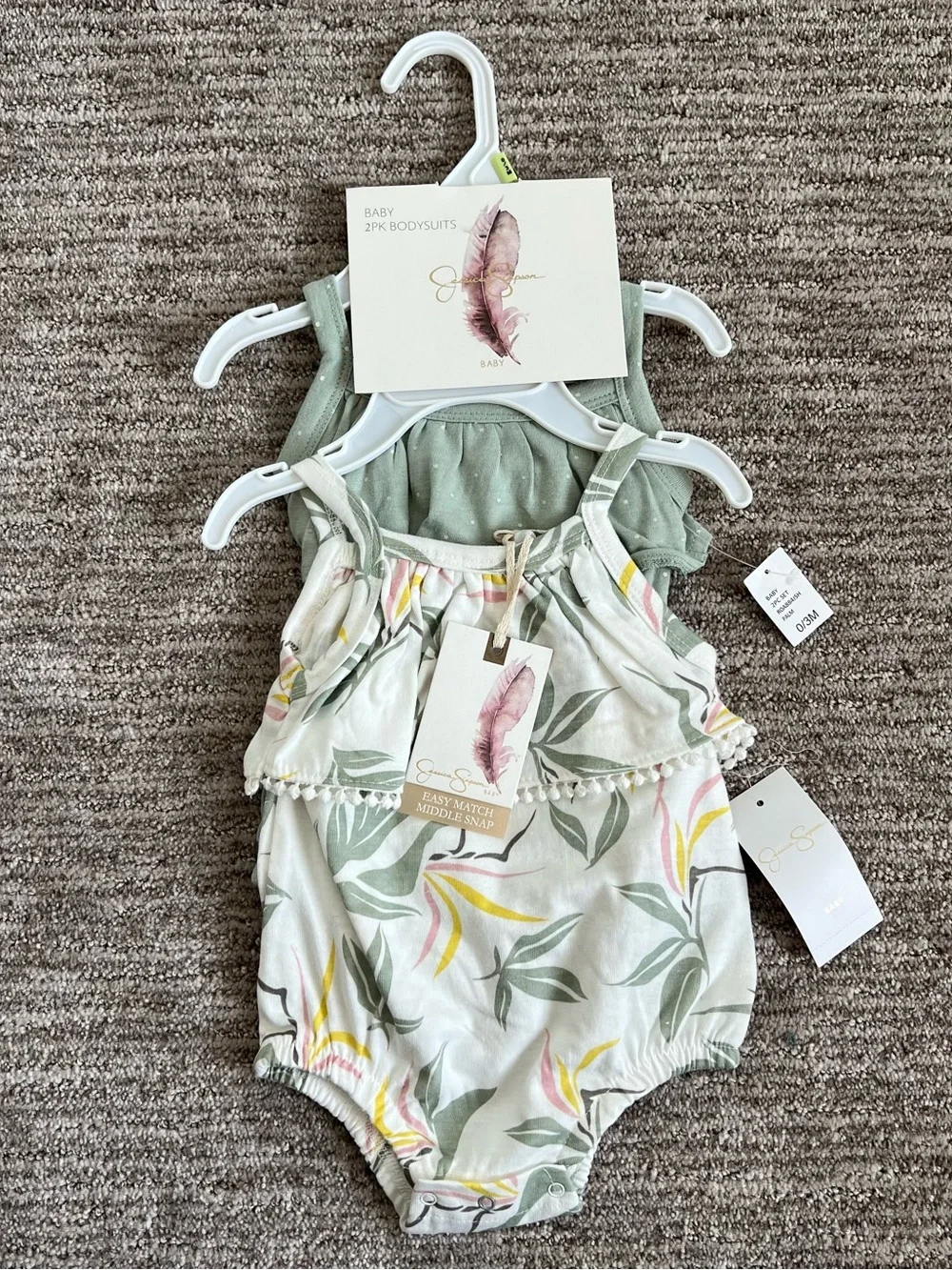 NWT Jessica Simpson Baby Summer Bodysuits